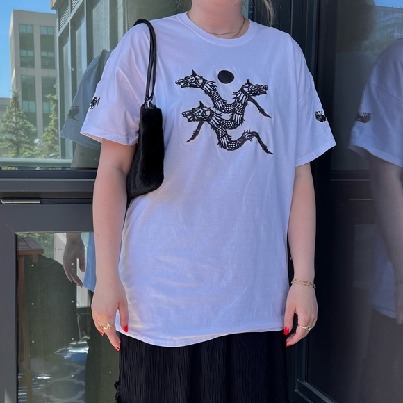 Original Printed T-Shirt with Dacian Draco Design - Picture 1 of 4